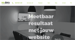 Desktop Screenshot of nodots.nl